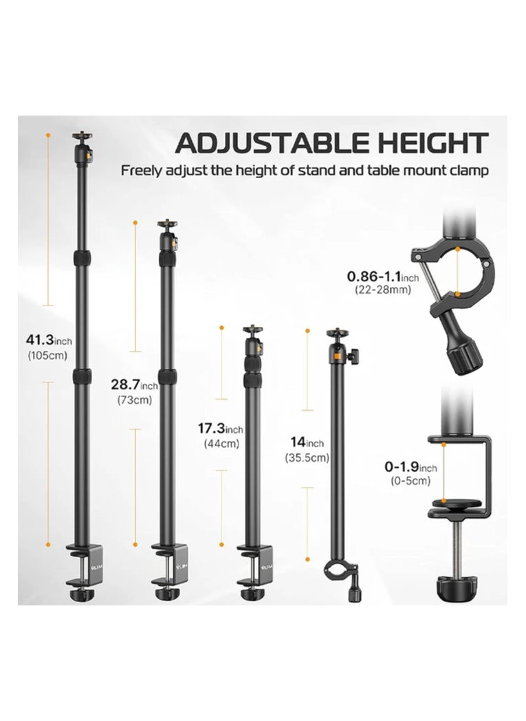 Ulanzi - Vijim Ls02 Camera Desk Mount Stand With Auxiliary Holding Arm - Image 1