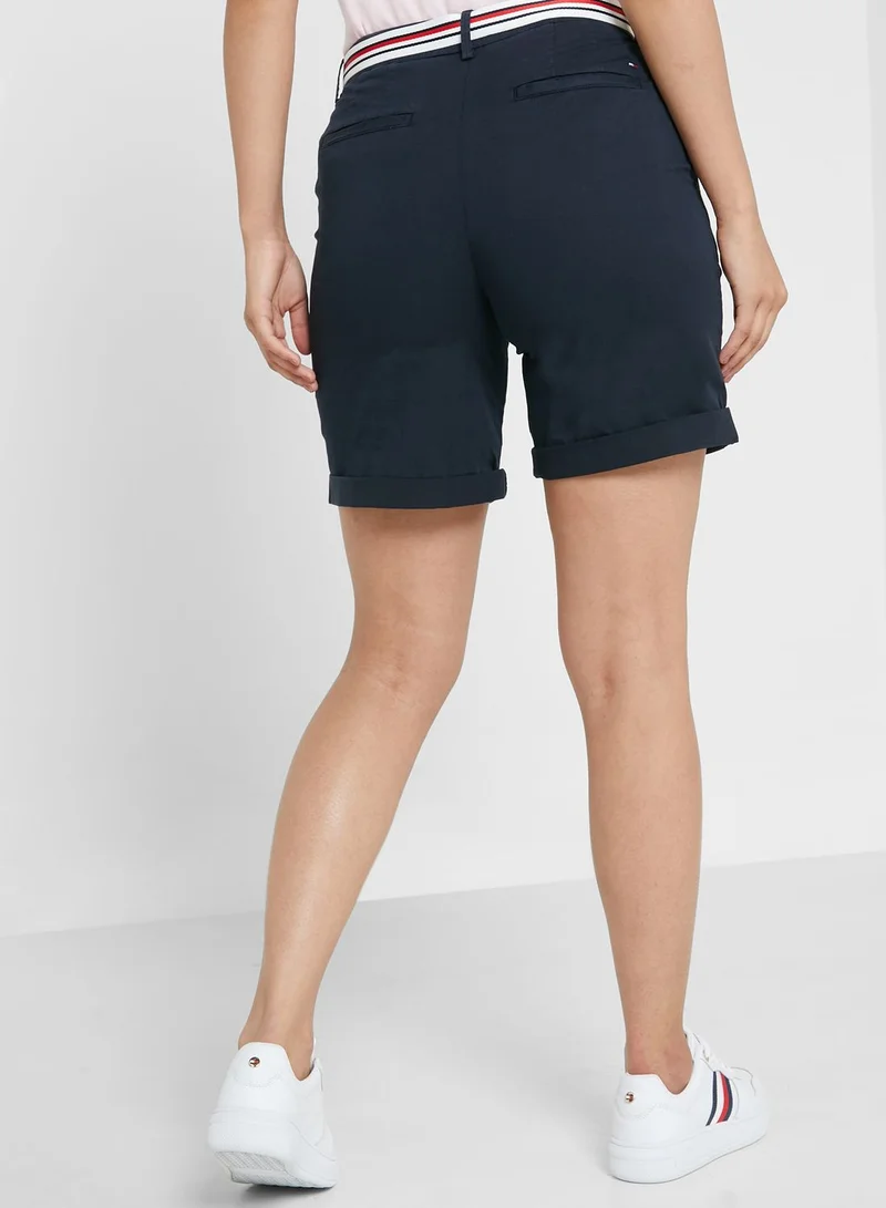 TOMMY HILFIGER High Waist Shorts