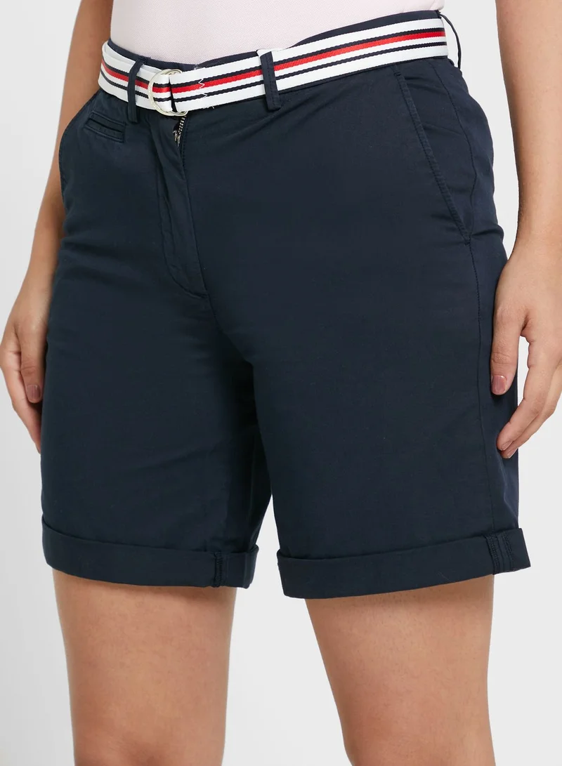 TOMMY HILFIGER High Waist Shorts