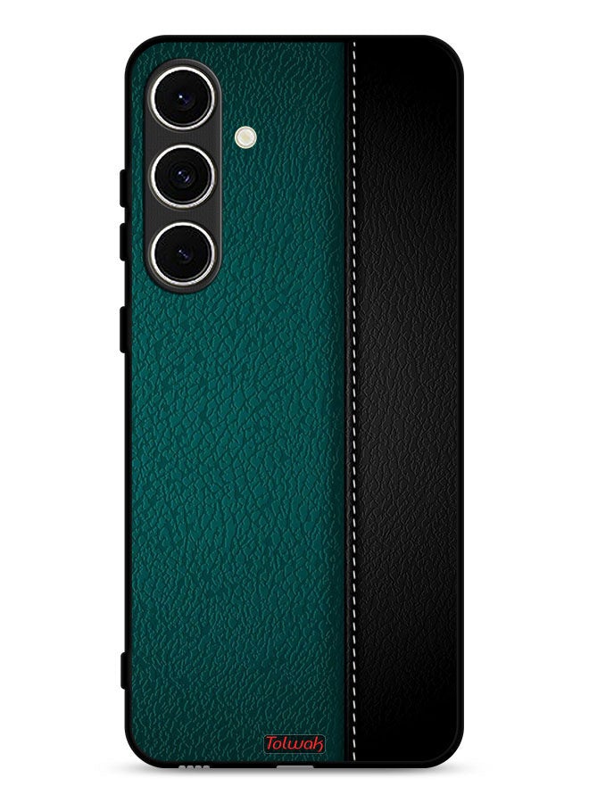 Tolwak Samsung Galaxy S24 FE 5G Protective Case Cover Leather Pattern - Image 1