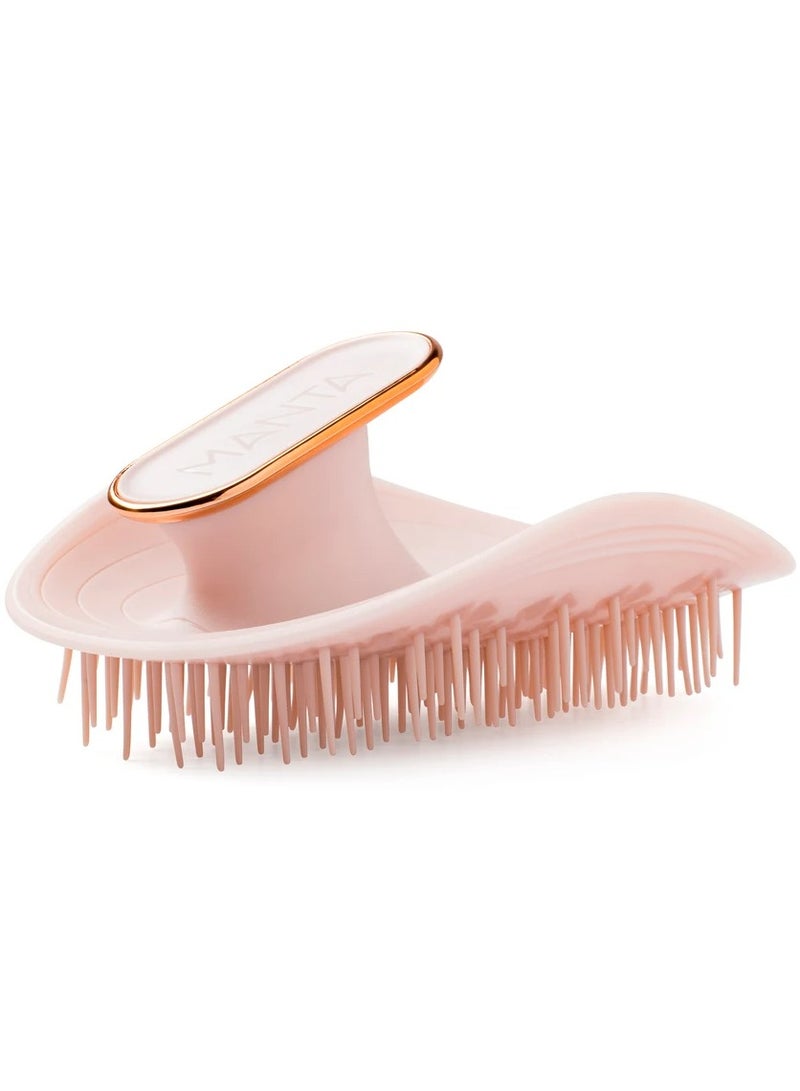 Manta MANTA Healthy Hair Brush Original Pink / Rose Gold - Image 1