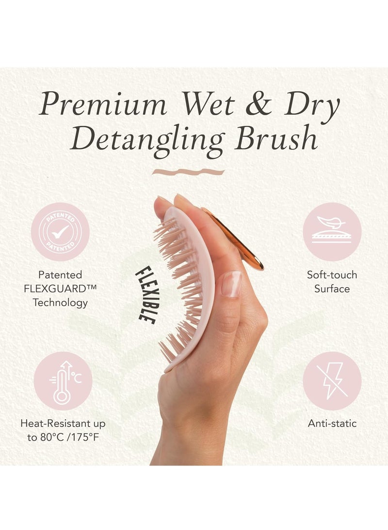 Manta MANTA Healthy Hair Brush Original Pink / Rose Gold - Image 5