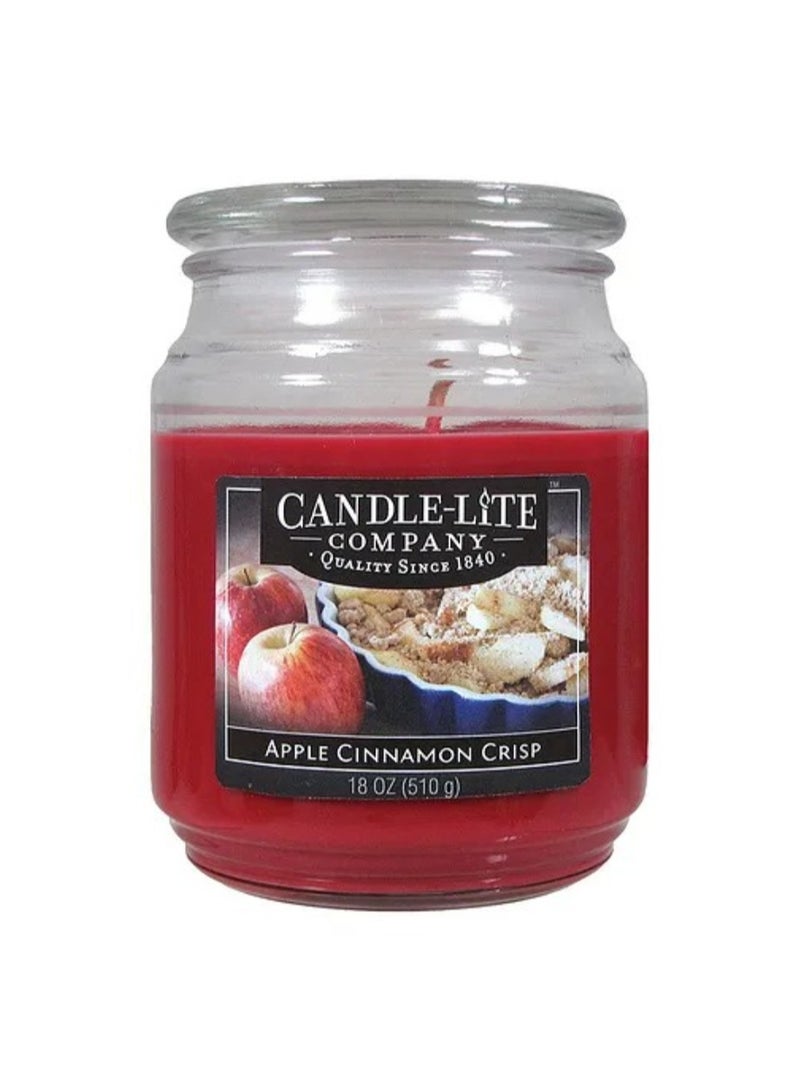 Candle Candle - Lite Everyday Essential Terrace Jar Apple Cinnamon Crisp - 510g 