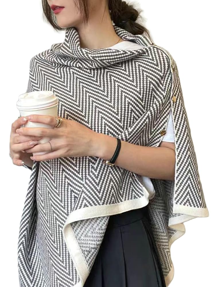 Upbull Pashmina Shawl Wraps Women Cute Knitted Shawls and Wraps Cardigan Cape Wool Cashmere Shoulder Top Sweater Shawl Scarf 2025 - Image 1