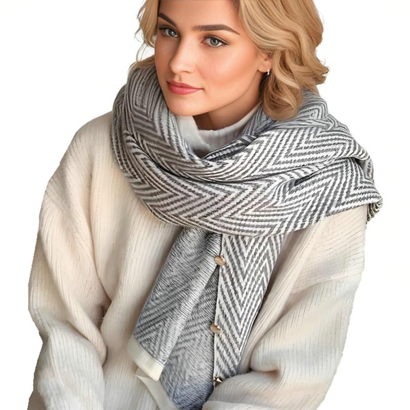 Upbull Pashmina Shawl Wraps Women Cute Knitted Shawls and Wraps Cardigan Cape Wool Cashmere Shoulder Top Sweater Shawl Scarf 2025 - Image 2