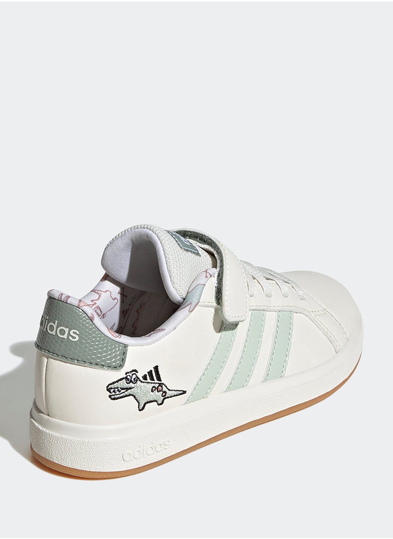 Adidas Kids Dino Grand Court El  - Image 4