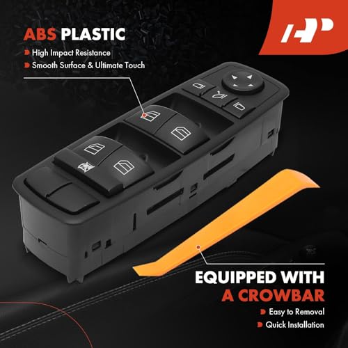 A-Premium Power Window Switch Replacement for Mercedes-Benz X164 W164 W251 GL320 GL350 GL450 GL550 ML320 ML350 ML450 ML550 R320 R350 Front Left - Image 5