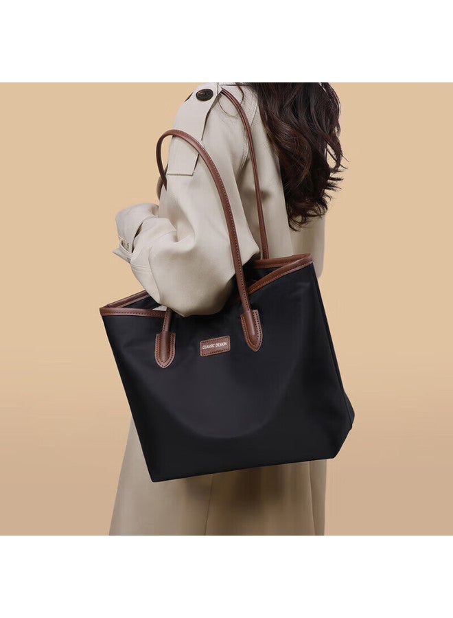 Yuyula Handbag, Women's Tote Bag, Commuter Large Capacity Canvas Shoulder Bag, Birthday Gift With High-end Feel For Girlfriend Or Wife - Image 3