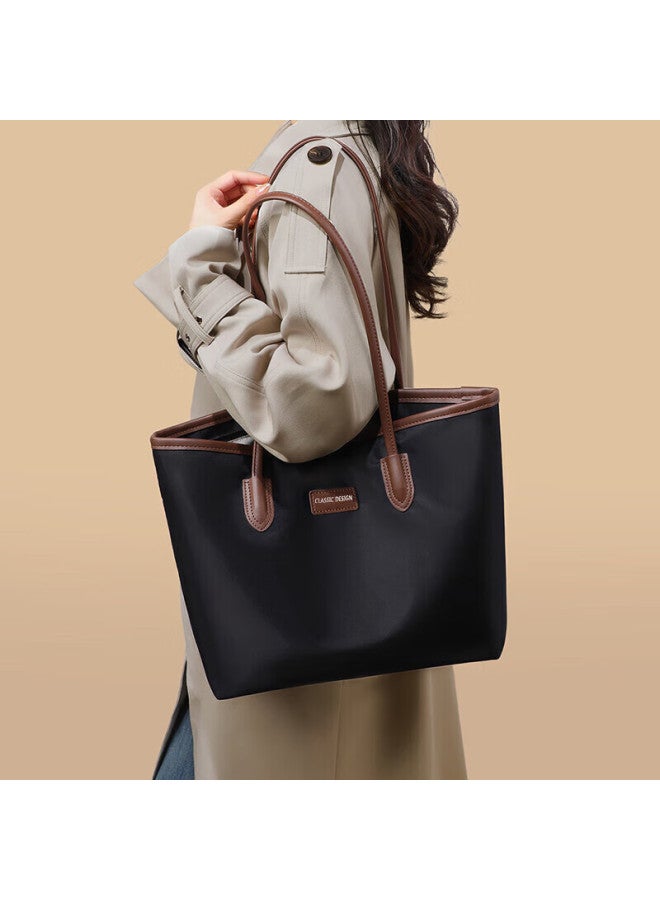 Yuyula Handbag, Women's Tote Bag, Commuter Large Capacity Canvas Shoulder Bag, Birthday Gift With High-end Feel For Girlfriend Or Wife - Image 2