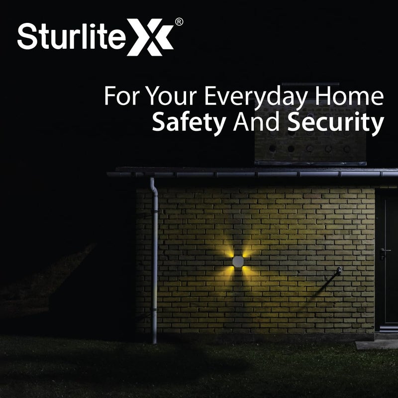 Sturlite Nairo 5Watt 4Way LED Wall Light 3K Color Temperature Corrosion Scratch Resistant Aluminum Body with IP65Weather Protection Indoor Outdoor Wall Mount Decorative Light Pack of 2 - Image 5