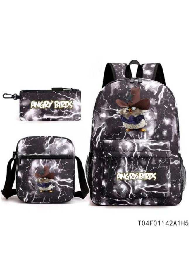 Generic Anime style exquisite backpack three-piece set, creative design, easy storage - 702  - Image 1