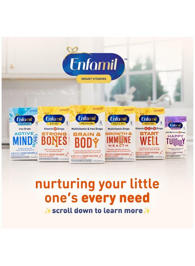 Enfamil Poly-Vi-Sol Liquid Multivitamin Drops, Supports Growth & Immune Health*, 50mL Bottle - Image 5