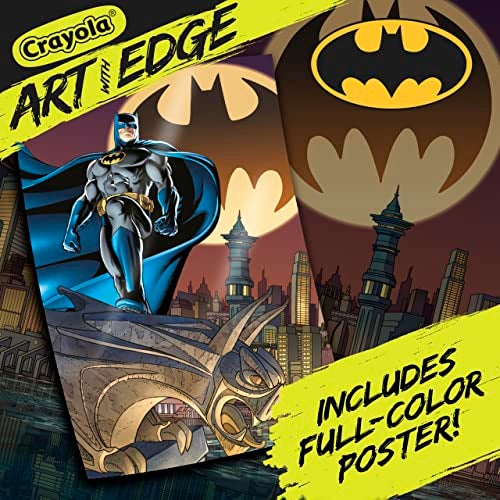 Crayola Batman Coloring Pages (28pgs), Includes Batman Poster, Adult Coloring, Collectable Gift - Image 5