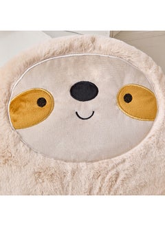 Home Box Playland Sloth Rabbit Fur Shaped Cushion - 40x40 cm  - Image 3