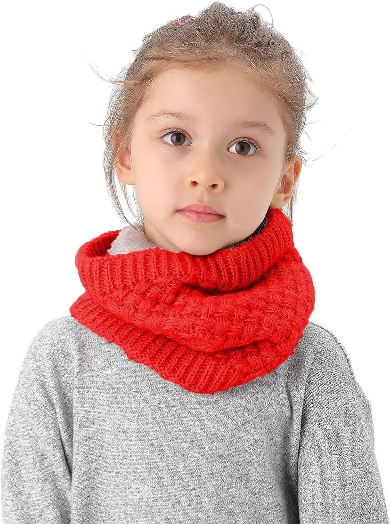 EPEIUS Kids Winter Scarf,Polar Fleece Neck Warmer for Boys & Girls,Soft Thermal Infinity Scarf for Cold Weather Outdoor - Image 4