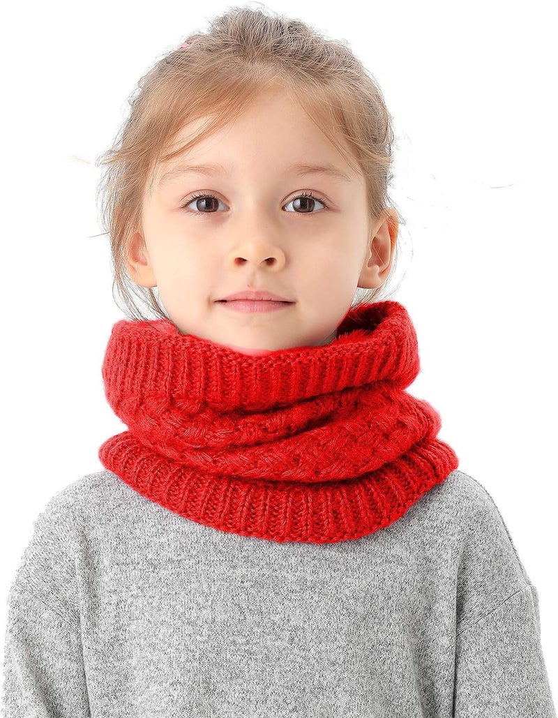EPEIUS Kids Winter Scarf,Polar Fleece Neck Warmer for Boys & Girls,Soft Thermal Infinity Scarf for Cold Weather Outdoor - Image 1