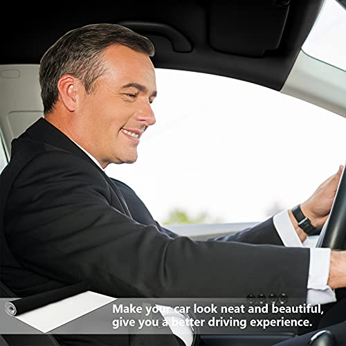 Tatuo Black Suede Headliner Fabric with Foam Backing 48" Wx60 L Upholstery Black Interior Replacement Material for Car Suede Fabric Automotive Home Repair DIY Roof Replacement Tube Packaging - Image 5