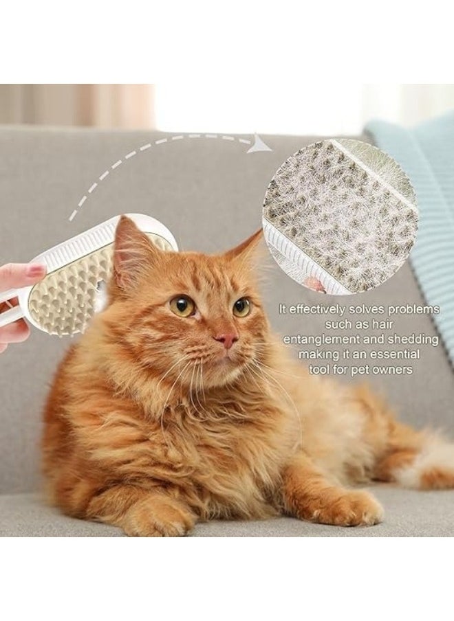 FALMER Steam Brush for Cats and Dogs, 3 in 1 Cat Steamy Brush with Water Tank, Steam Brush for Massage for Long/Short Hair, for Grooming and Removing Pet Hair  - Image 5