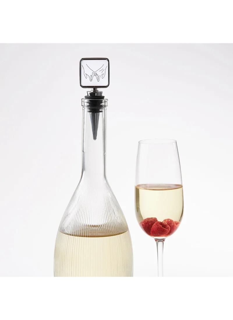 Hediye Sepeti Gift Basket Minimal Grip Hand Designed Wine Stopper