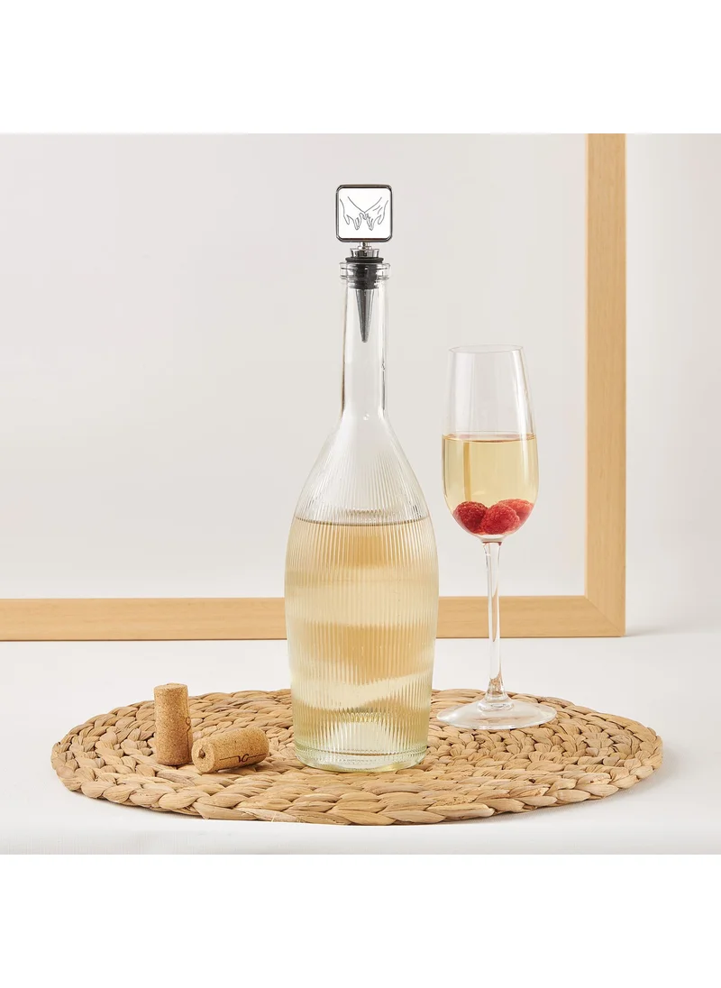 Hediye Sepeti Gift Basket Minimal Grip Hand Designed Wine Stopper