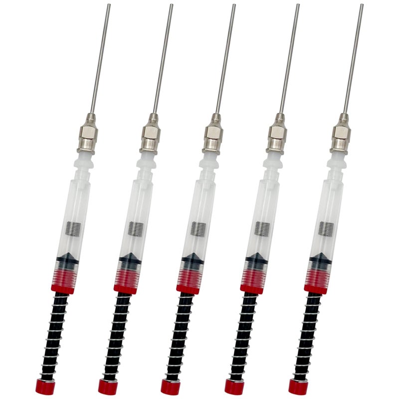 Ceemiaa 5-Pack Fountain Pen Ink Syringe Fillers â€“ Spring Converter with Removable Blunt Needle Tip for 3.4mm Fountain Pen Converters - Image 1