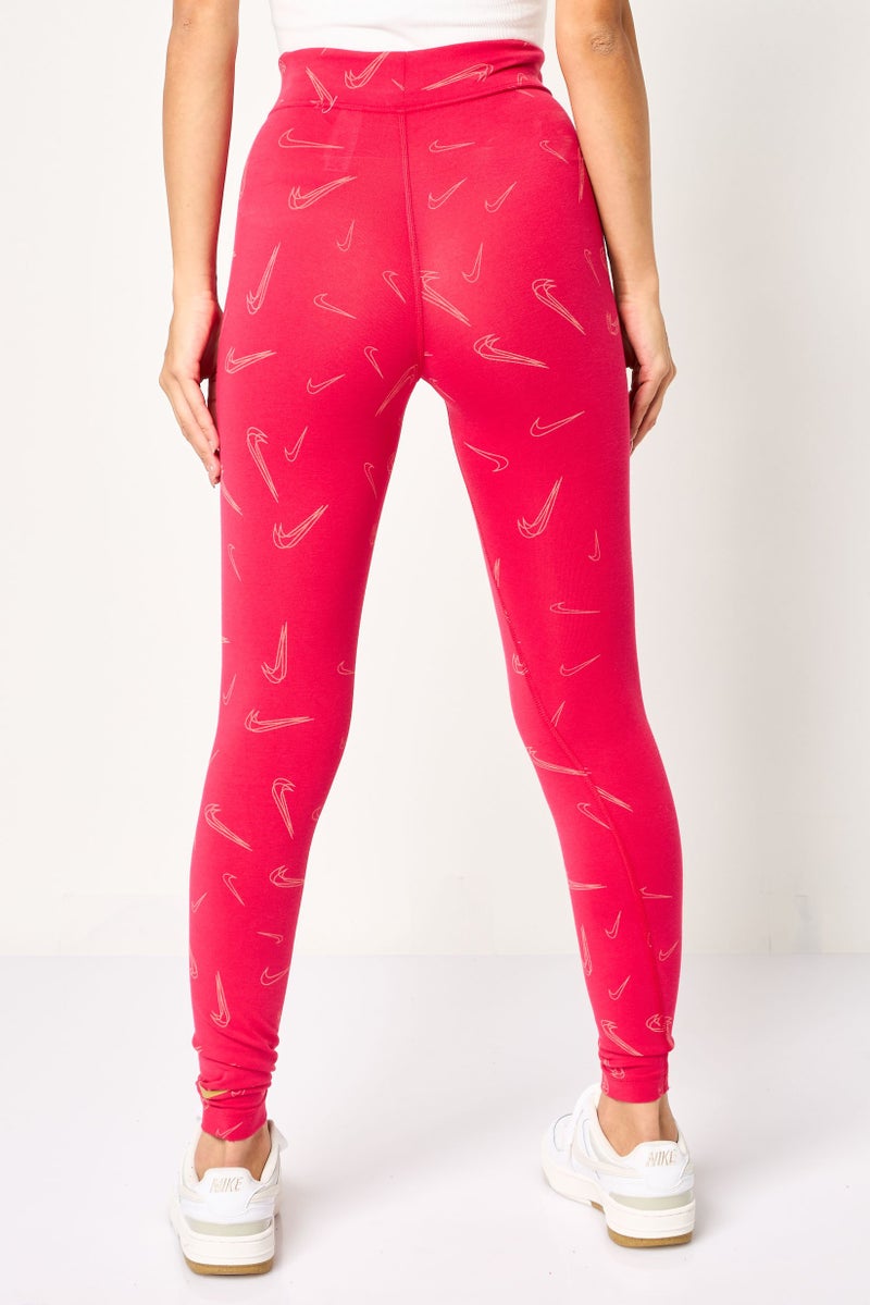 Nike Women Sportswear Fit Training Tights, Pink - Image 3