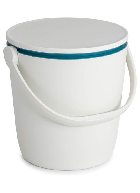 Keter White Cooler GoBar: 2-in-1 Beverage Cooler and Weather-Resistant Serving Table
