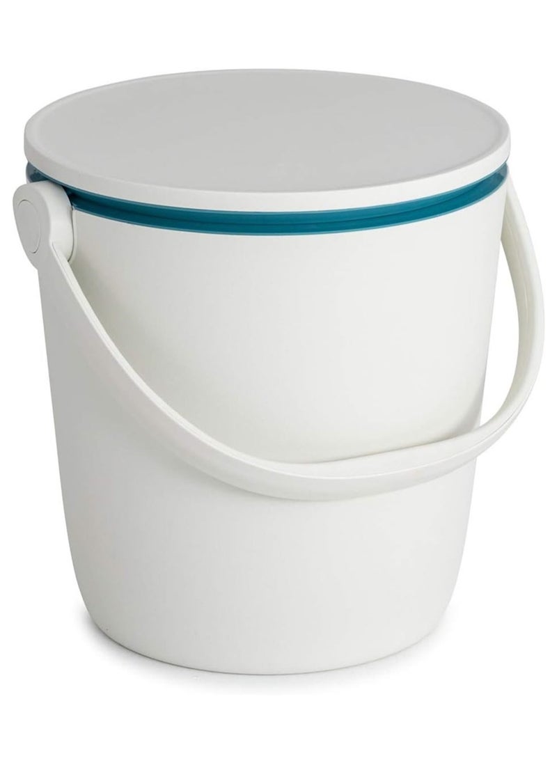 Keter - Keter White Cooler GoBar: 2-in-1 Beverage Cooler and Weather-Resistant Serving Table - Image 1