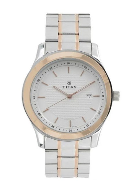 Titan Regalia Baron White Dial Analog for Men