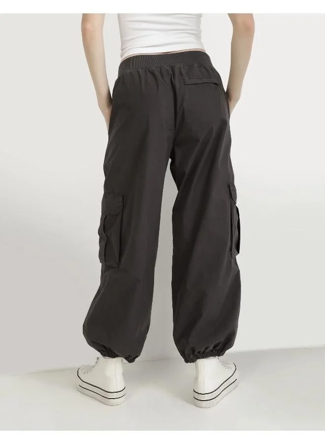 آري من امريكان ايجل بنطلون Aerie Poplin Cargo Jogger