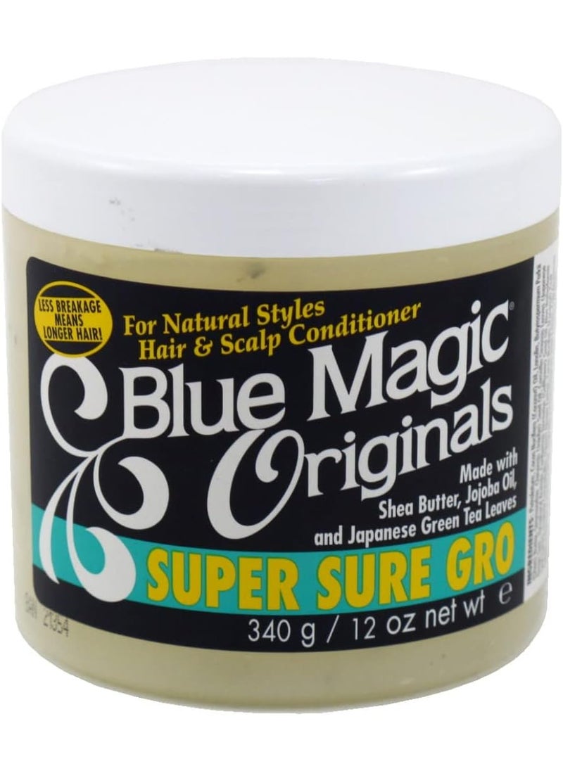 BLUE MAGIC - Blue Magic Originals Super Sure Gro 12 oz Pack of 3 - Image 1