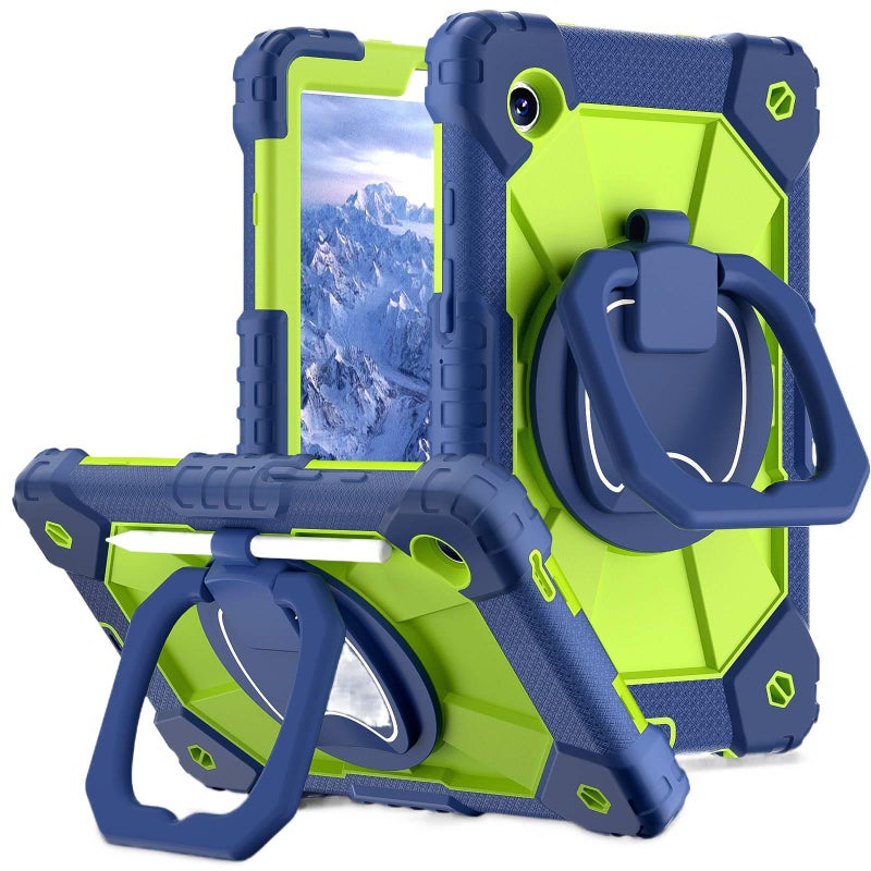 DGG Black Rotating iPad Case Compatible with iPad Air 13 / iPad Air with Pencil Holder - Image 2