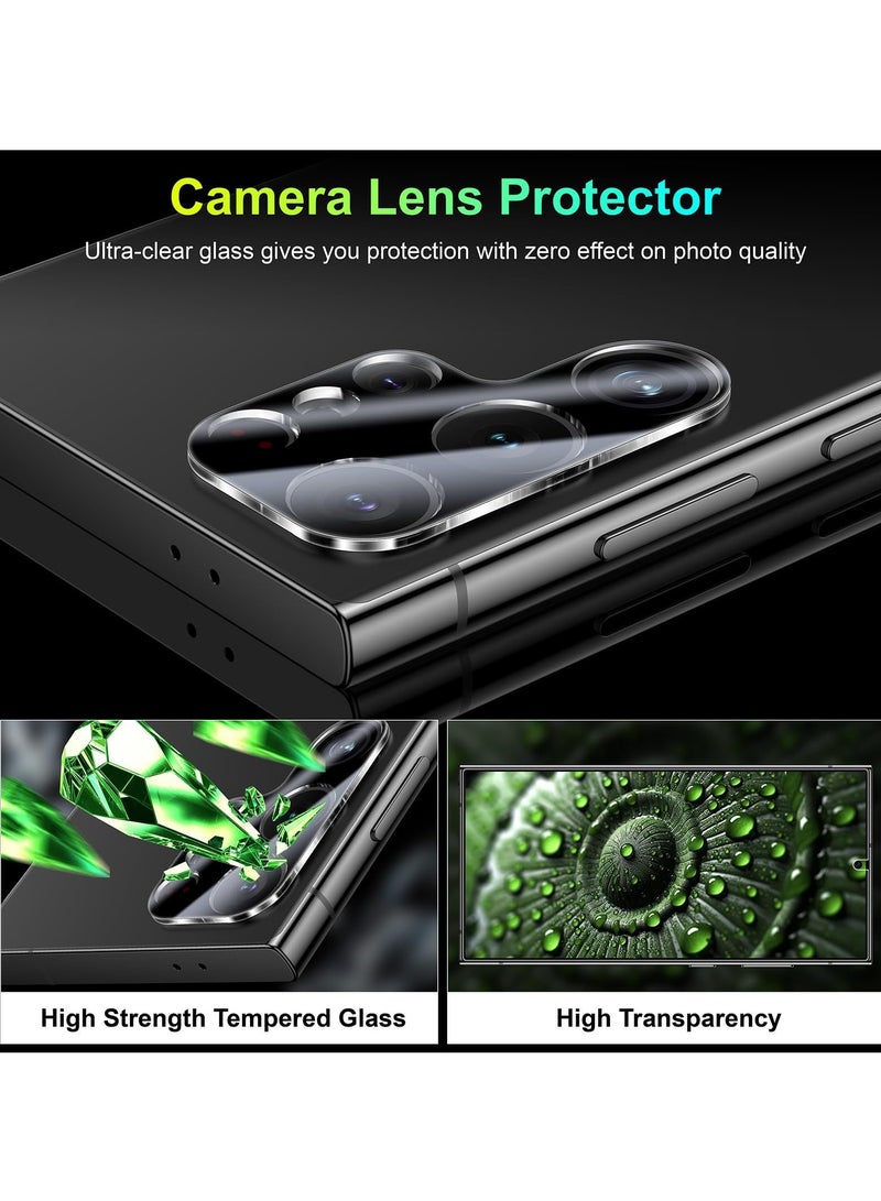 (2-Piece) Samsung Galaxy S25 Edge For Lens Protector, Scratch-resistant tempered glass camera lens protector design that preserves the original lens for Samsung Galaxy S25 Edge  - Image 4