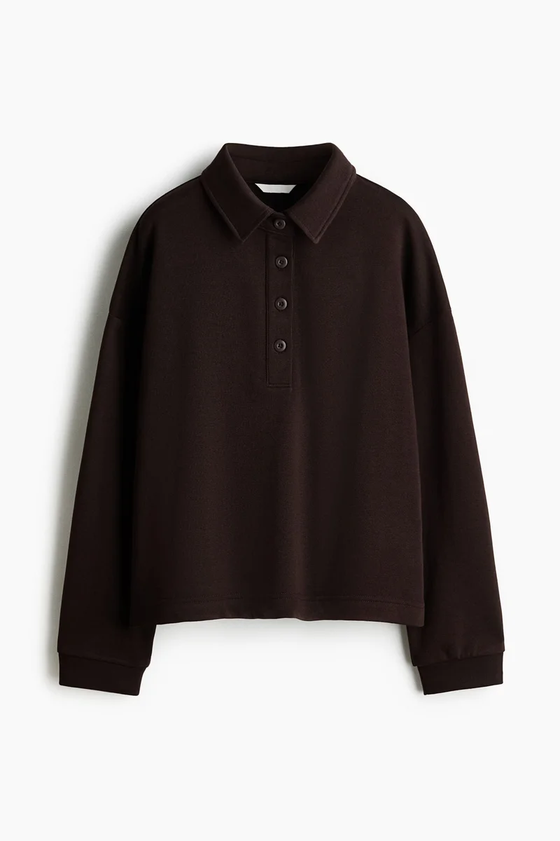 H&M Collared sweatshirt