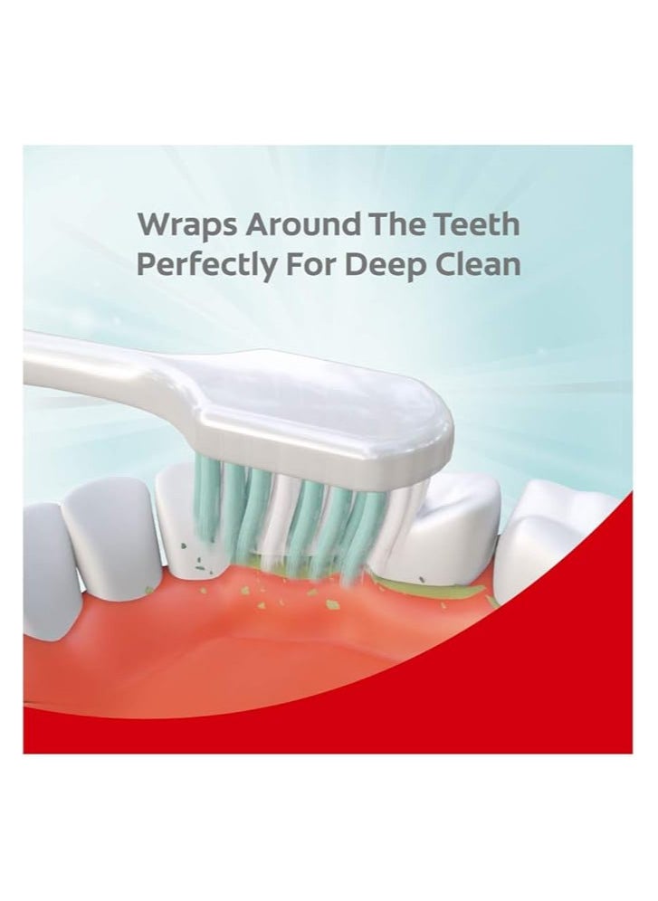 Colgate Colgate Gentle Enamel Toothbrush Combo Pack Offer, Ultra Soft Tooth brush - 4 Pcs  - Image 2