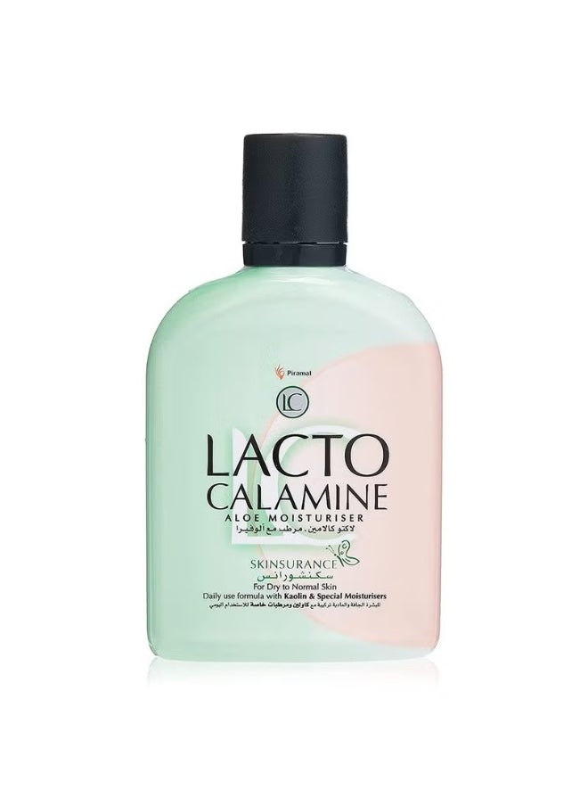 Lacto Calamine Lacto Calamine Aloe Moisturiser Lotion For Dry To Normal Skin 120ml 