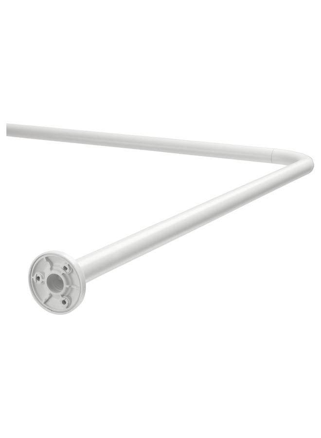 erorex Shower Curtain Rod, White - Image 1