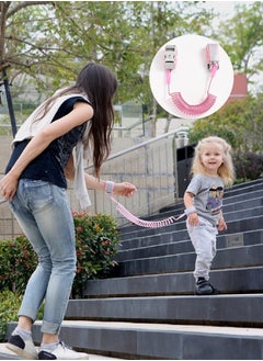 2m Anti-Lost Wrist Chain, Kids Traction Lanyard Anti-Lost Wrist Chain with Key Lock, Includes Storage Bag, 360° Swivel for Infant Toddler Child, Wrist Traction Lanyard for Shopping and Traveling - pzsku/ZC270D74B9D706AFA9027Z/45/_/1737966251/65886eb3-4226-4490-bb28-fcc155e783b8