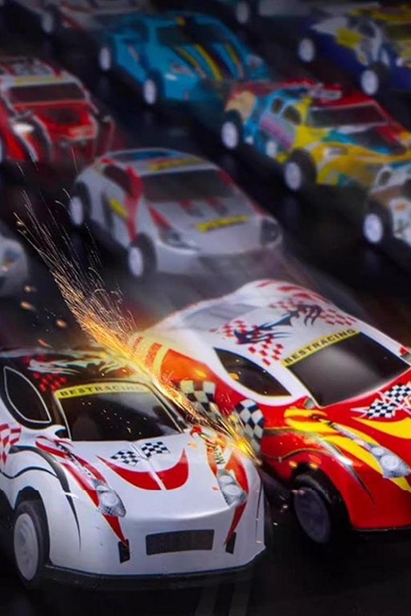 نوايوو لعبه سيارات اطفال ،48 سيارة رالي ألعاب ، لعبه اطفال ، صب المعادن لعبة سيارات مجموعات ، ديناصور سباق أنماط ، 3-5 سنوات من العمر سيارة صغيرة للأطفال - Image 4