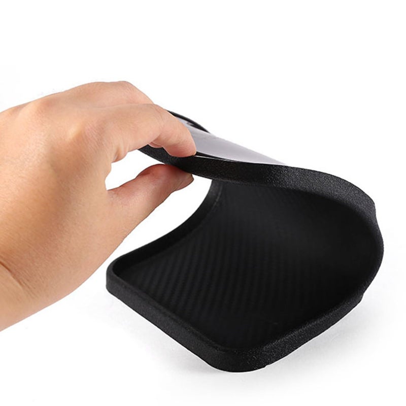 NOENNULL Mobile Phone Holder Mat Dashboard Anti Slip Mat Silicone Anti Skid Car Dash Cell Phone Holder Pad Tray for Keys Change - Image 4