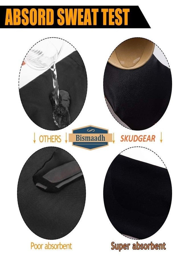 BISMAADH Keep Your Hair in Place Performance Stretch Wide, Moisture Wicking and Non-Slip Exercise Workout Headband or Sports Sweatband for Women and Men - Image 3