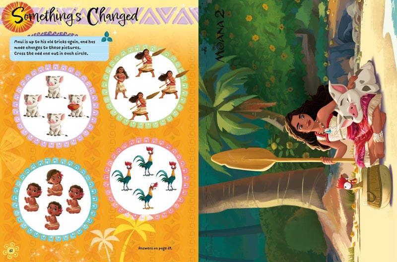 Disney Moana Annual 2025: Join Moana for a magical adventure. The perfect gift for fans of the hit movie. - Image 5