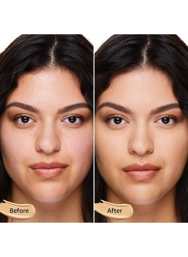 OETUIOW Mushroom Head Air Cushion Cc Cream Bb Cream Face Makeup Foundation For Mature Skin Moisturizing Concealer Brighten Longlasting Even Skin Tone For All Skin Types Buff Beige - Image 4