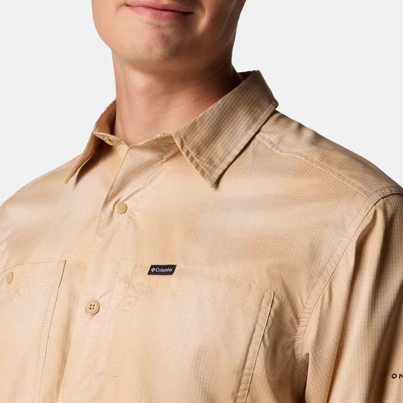 Columbia Brown Men's Silver Ridge™ Utility Lite Plaid Shirt for Men | Best Price UAE
