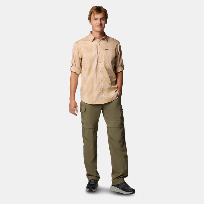 Columbia Brown Men's Silver Ridge™ Utility Lite Plaid Shirt for Men | Best Price UAE