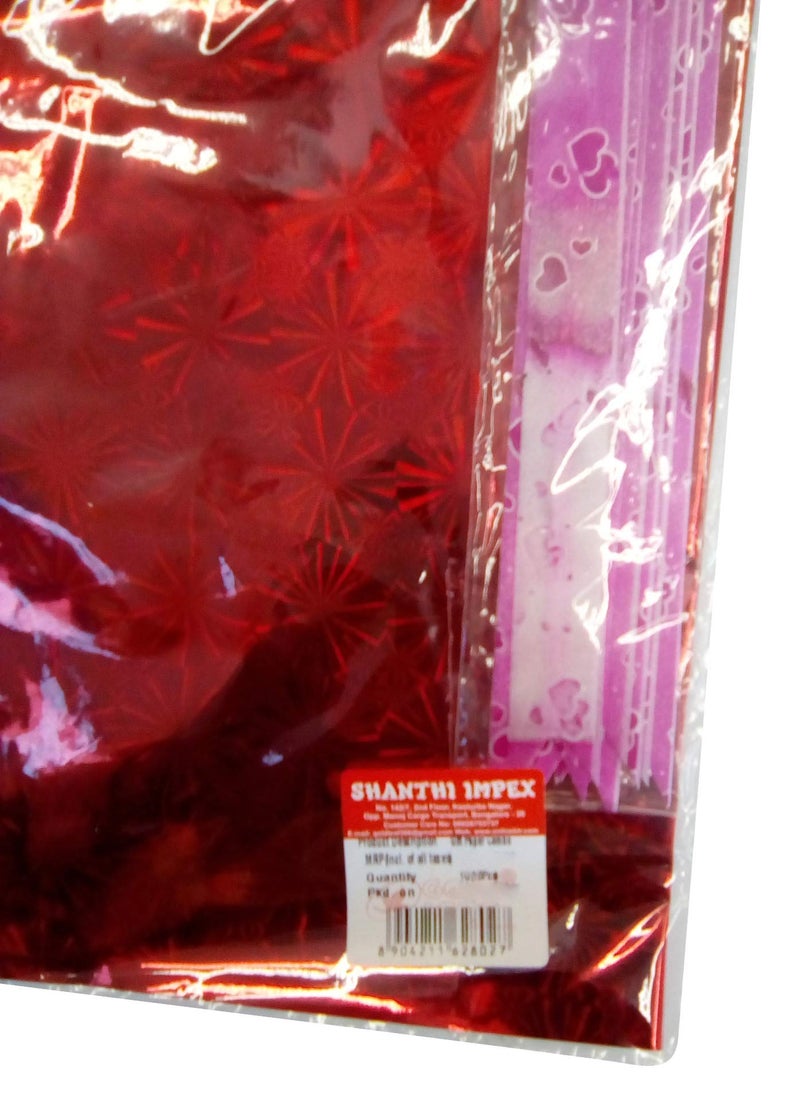 Gold Leaf Gift Wrapping Paper Combo 3 In 1 - Image 3