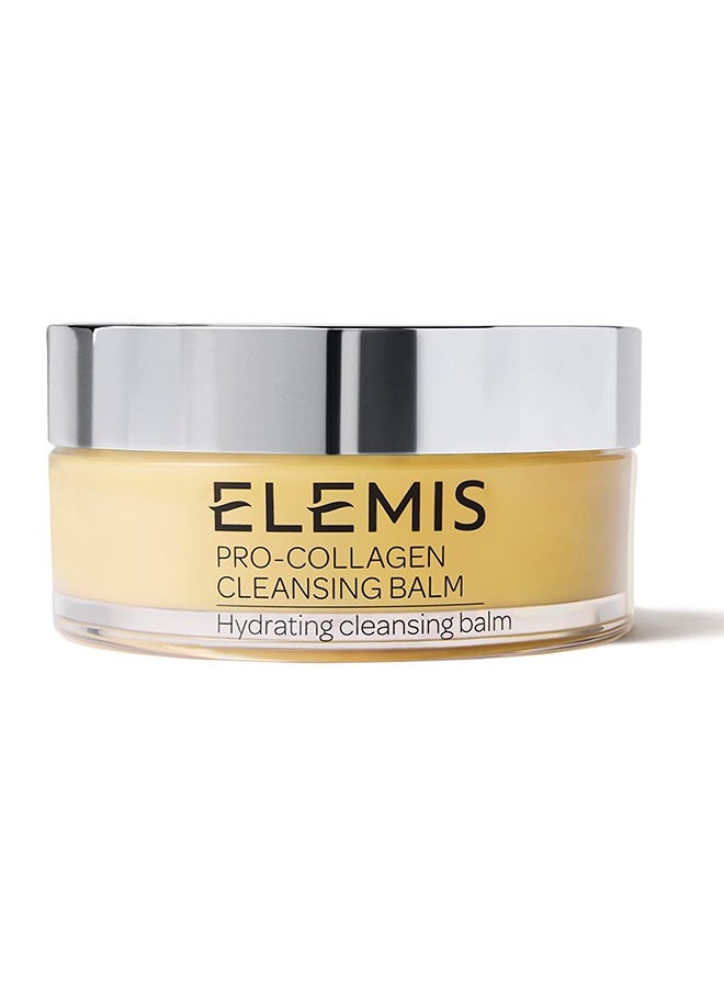 Elemis Pro-Collagen Cleansing Balm Makeup Remover 100g, Hydrating Facial Cleanser, Oil Cleanser, Oil Makeup Remover, Deep Cleanse - Image 1