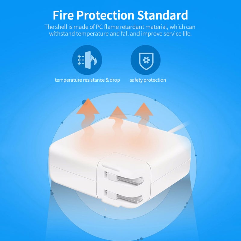 محول طاقة لابتوب من نوع Type-C بقدرة 96 واط - محول تيار متردد عالي الكفاءة - محول طاقة USB-C بدون كابل Type-C - شوكية بريطانية - Image 5