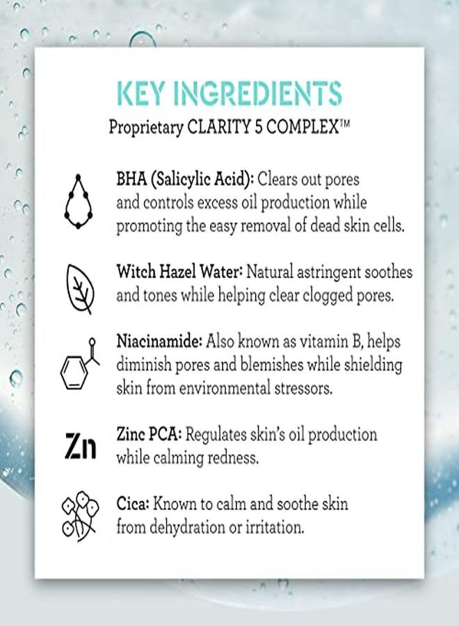 BLISS Clear Genius Clarifying Gel Cleanser | Non-Irritating | Clean | Cruelty-Free | Paraben Free | Vegan | 6.4 Oz - Image 3