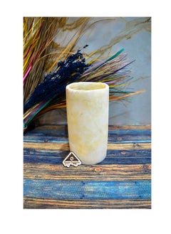 Egypt Antiques Alabaster stone vase from Egypt Antiques, handmade, 100% natural  - Image 1
